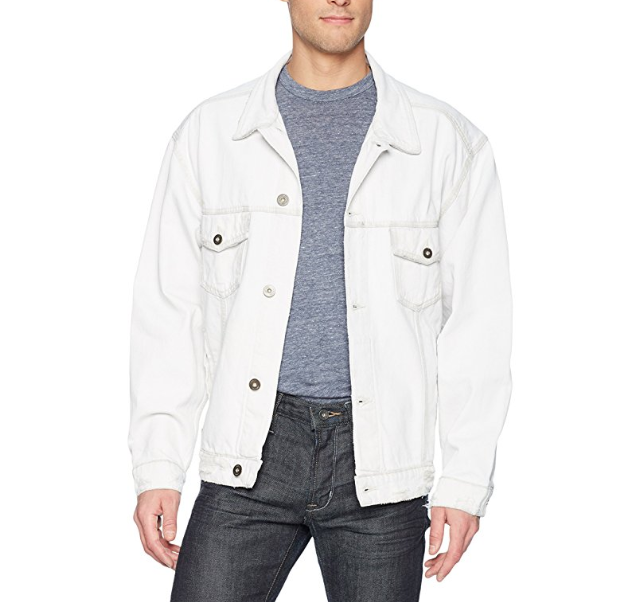 Hudson Jeans Denim Trucker 男子牛仔夾克, 現僅售$46.48, 免運費
