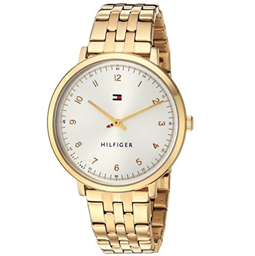 Tommy Hilfiger Women's 'SPORT' Quartz and Stainless-Steel Casual Watch, Color:Gold-Toned (Model: 1781761), Only $62.50, free shipping