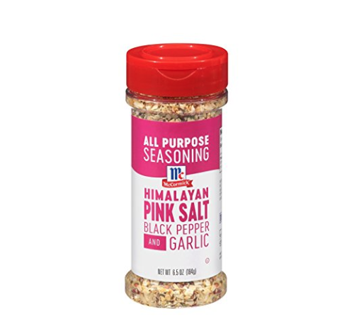 McCormick Himalayan Pink Salt Black Pepper And Garlic All Purpose Seasoning, 6.5 Ounce only $3.74