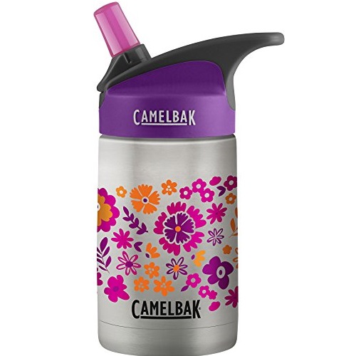 CamelBak eddy Kids Vacuum Stainless Waterbottle, Retro Floral, 12 oz, Only $12.60