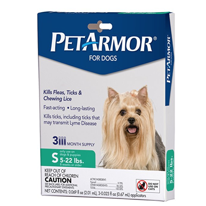 PetArmor 狗狗猫咪体外驱虫药 3剂, 现仅售$9.21, 免运费！