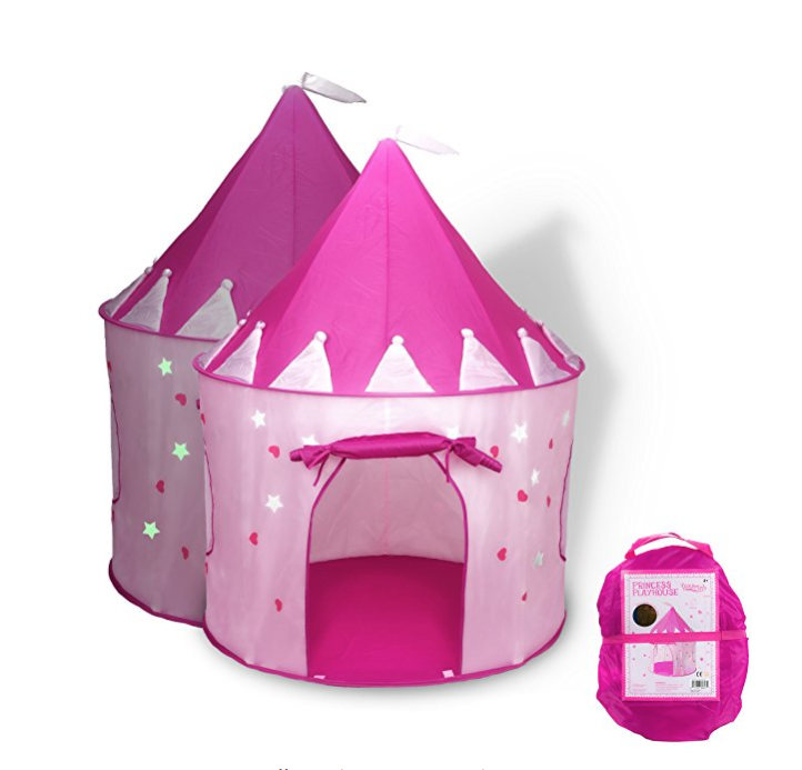 Fox Print Princess 可折叠帐篷，适用于户内/外, 现仅售$22.99