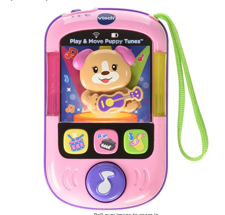 VTech偉易達 音樂益智手機 粉色小狗款，現僅售$9.99