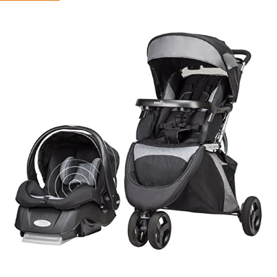 Evenflo Advanced 3合1 婴儿汽车座椅+推车套装，原价$229.99，现仅售$131.24，免运费