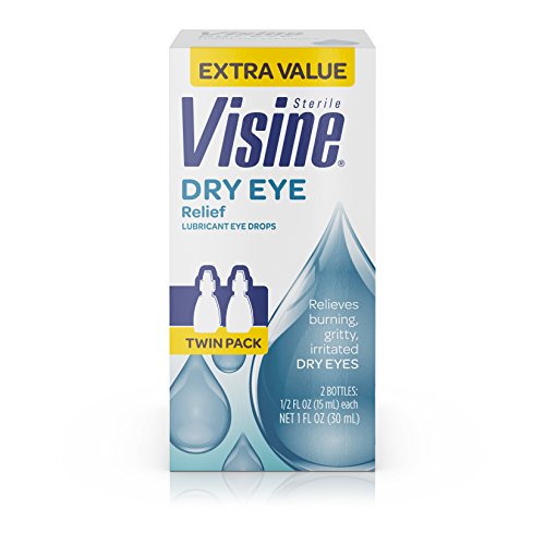 乾眼族必備！Visine 滋潤眼藥水，0.5 oz/瓶，共 2瓶，原價$8.95，現點擊coupon后僅售$7.65