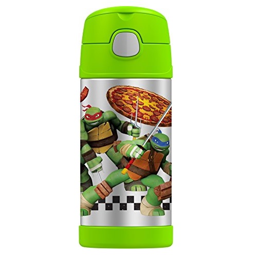 Thermos Funtainer 12 Ounce Bottle, Teenage Mutant Ninja Turtles, only $10.49