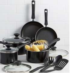 $39.99 ($119.99, 67% off) Tools of the Trade Nonstick 13-Pc. Cookware Set