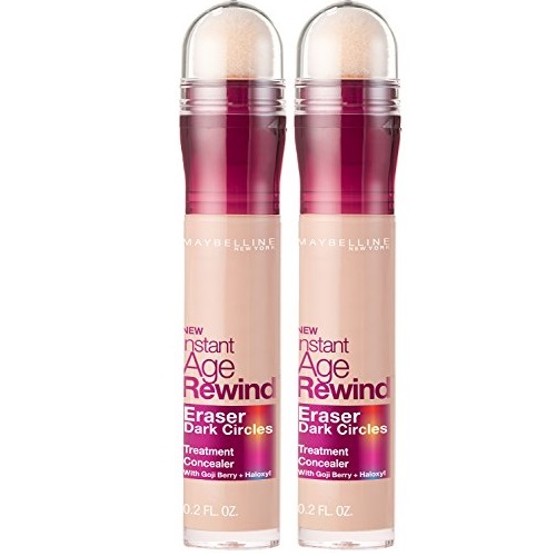 Maybelline New York Instant Age Rewind Eraser Dark Circles Treatment Concealer, Honey, 2 Count, Only $7.94 after clipping coupon