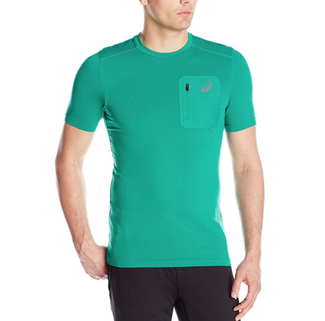 ASICS Elite 男款高性能舒適透氣運動T恤, 現僅售$9.07