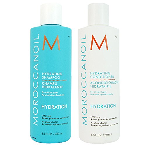MOROCCANOIL Hydrating  无油丰盈 洗发香波 +护发素套装，8.5 oz/瓶，原价$54.97，现仅售$32.53，免运费