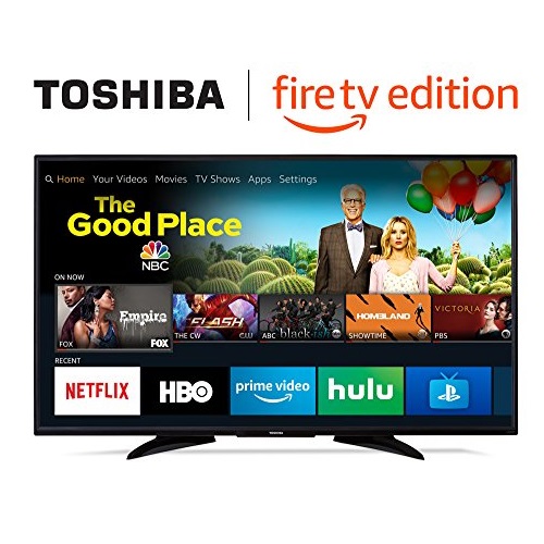 Toshiba 43-inch 4K Ultra HD Smart LED TV with HDR - Fire TV Edition, Only $329.99, , free shipping