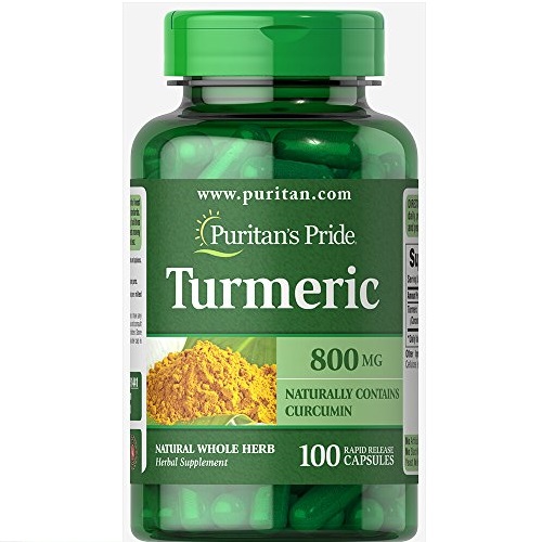 Puritans Pride Turmeric 800 Mg, 100 Count, Only $7.09