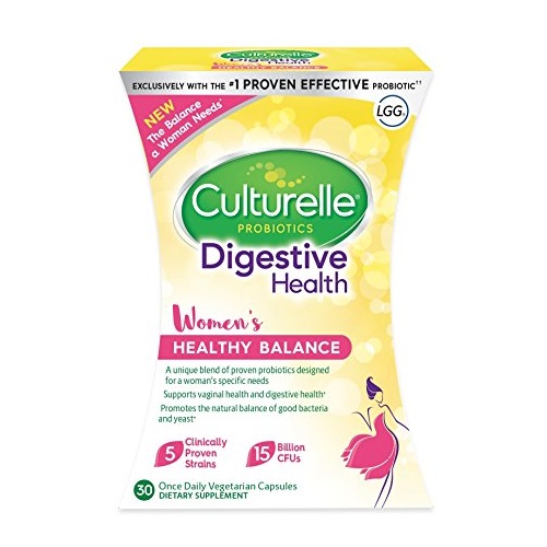 Culturelle Women’s Healthy Balance Probiotic for Women | 30 count | With Probiotic Strains to Support Digestive, Immune and Vaginal Health, Only   $14.90
