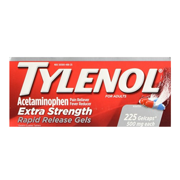 Tylenol Rapid Release Gels, 225 Ct. $16.42