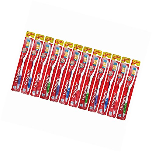 Colgate Premier Classic Clean Medium Toothbrush (Card of 12), Only$7.39