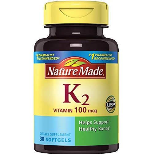 Nature Made Vitamin K2 100 mcg Softgels 30 Ct, Only $10.48, free shipping after clipping coupon and using SS