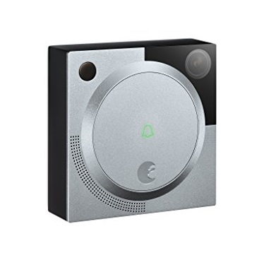 August Doorbell Camera, 1st generation - Silver, Only $44.99, free shipping