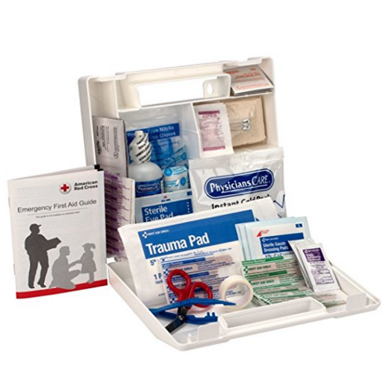 First Aid Only 25 Person Bulk First Aid Kit, 106-Piece Kit $13.49