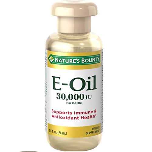 Vitamin E Oil by Nature's Bounty, Supports Immune Health & Antioxidant Health, 30,000IU Vitamin E, Topical or Oral oil, 2.5 Oz, Only $4.74, free shipping after  using SS