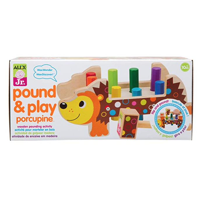ALEX Jr. Pound and Play Porcupine only $11.39