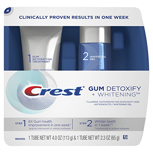 Crest Gum Detoxify Plus Whitening 2 Step Toothpaste, 4.0 oz and 2.3 oz, Only $12.99