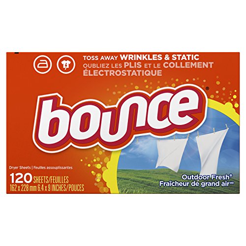 Bounce Outdoor Fresh Fabric Softener Sheets, 120 Count, Only $2.26 after clipping coupon