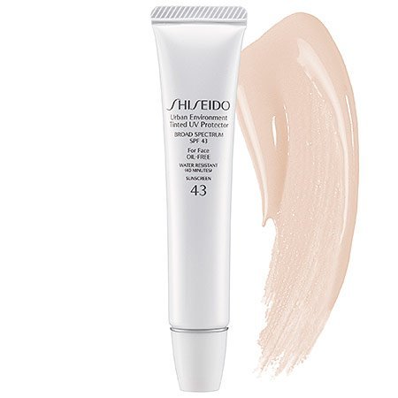 皮肤底子好的MM看过来！Shiseido资生堂 Urban Environment系列UV防晒霜SPF 43，1.1 oz， 原价$32.00，现仅售$24.34