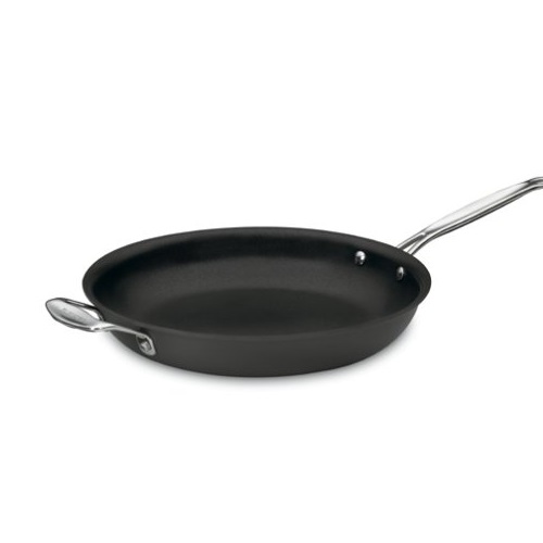 Cuisinart 622-30H Chef's Classic Nonstick Hard-Anodized 12-Inch Open Skillet with Helper Handle, Only $19.52