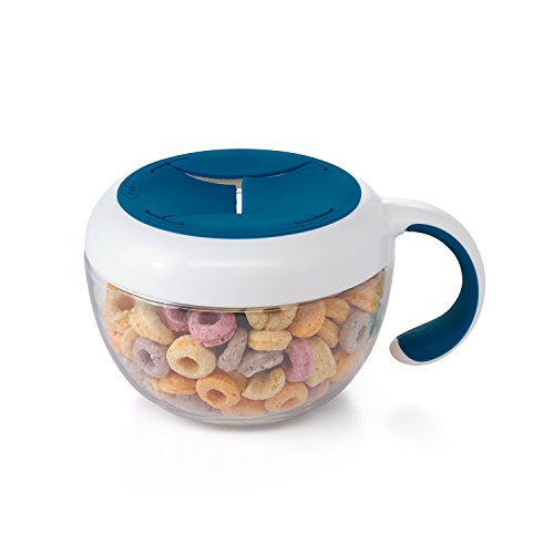 OXO Tot Flippy Snack Cup With Travel Lid, Navy, Only $5.99