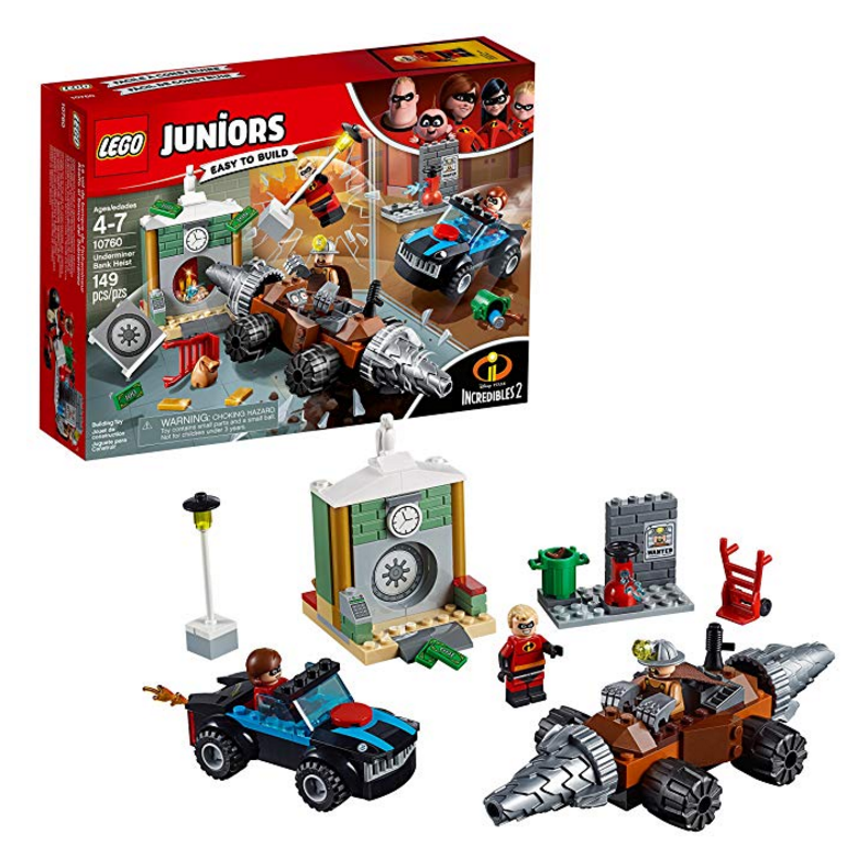 LEGO Juniors Underminer Bank Heist 10760 Building Kit (149 Piece) $19.99