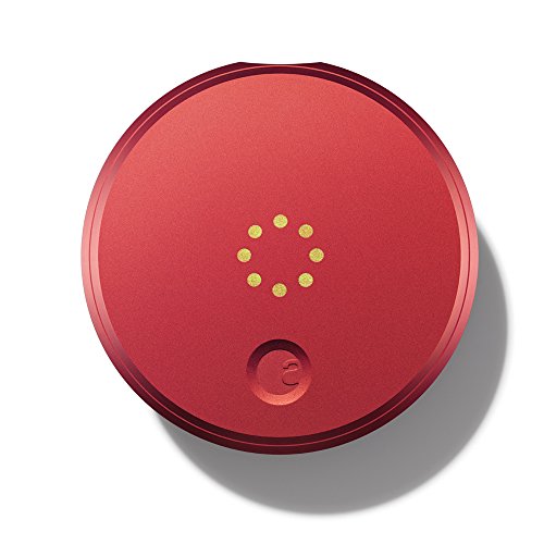 1st Generation August Smart Lock - Red, Only $129.00, free shipping