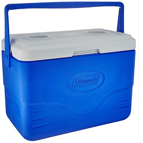 Coleman 28-Quart Cooler With Bail Handle, Blue, Only $16.46