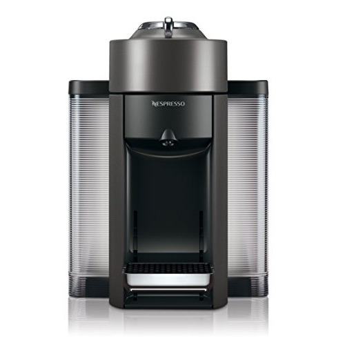 Nespresso Vertuo Evoluo Coffee and Espresso Machine by De'Longhi, Graphite Metal, Only $99.99, free shipping