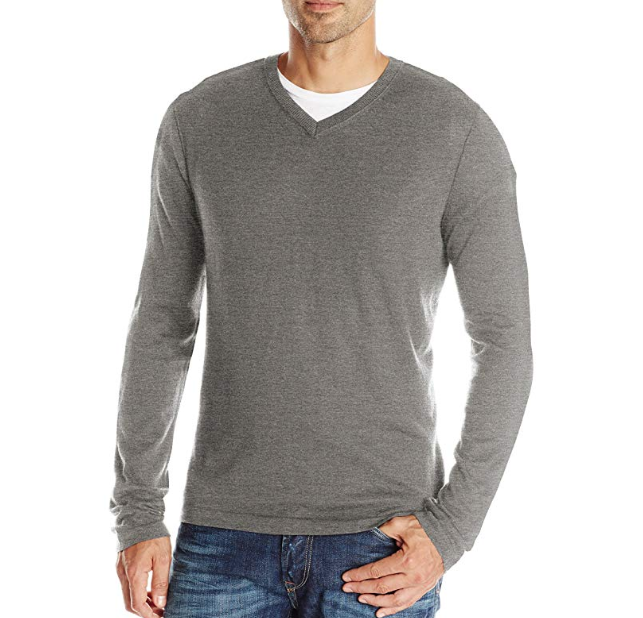 Lucky Brand Light Weight Vneck Sweater 男款V领针织上衣, 现仅售$13.81