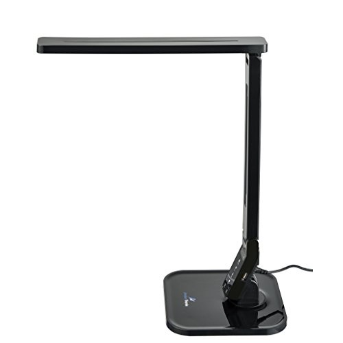 Ambertronix LED Desk Table Lamp, Soft Touch Dimmer Control Panel, 5 Level Brightness, 4 Color Modes, 14W, 1-Hour Auto Time Off, 5V/1A,  ), Only $18.99 after clipping coupon
