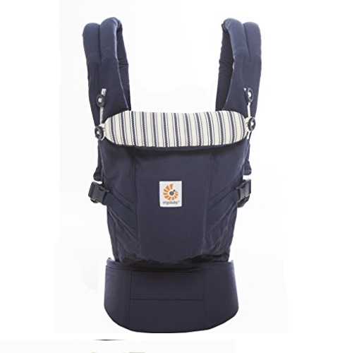 Ergobaby Adapt Award Winning Ergonomic Multi-Position Baby Carrier, Newborn to Toddler, Admiral Blue, Only $108.09, free shipping