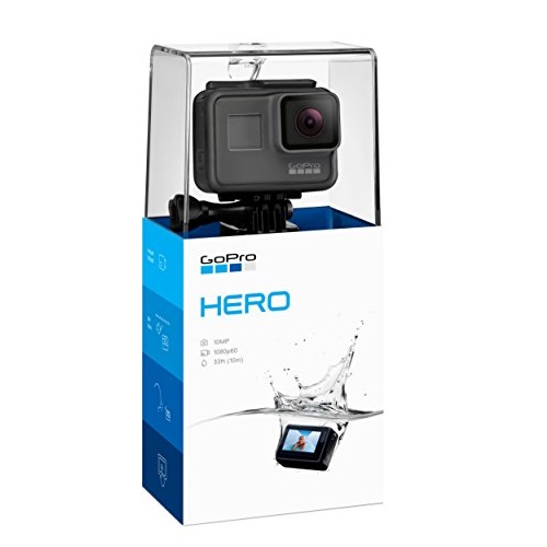 GoPro HERO (2018), Waterproof Digital Action Camera for Travel with Touch Screen 1080p HD Video 10MP Photos，Only $149.99, free shipping