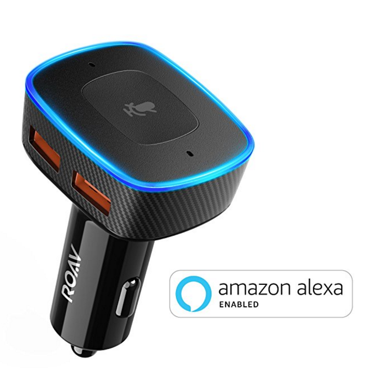 Roav VIVA, by Anker, Alexa-Enabled 2-Port USB Car Charger for In-Car Navigation. iPhone Users: Update to the latest iOS (11.4) (single item) $35.99，free shipping