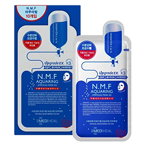 韓國銷售冠軍的面膜貼！Mediheal N.M.F水庫補水針劑面膜貼，10片裝，原價$29.00，現僅售$13.90