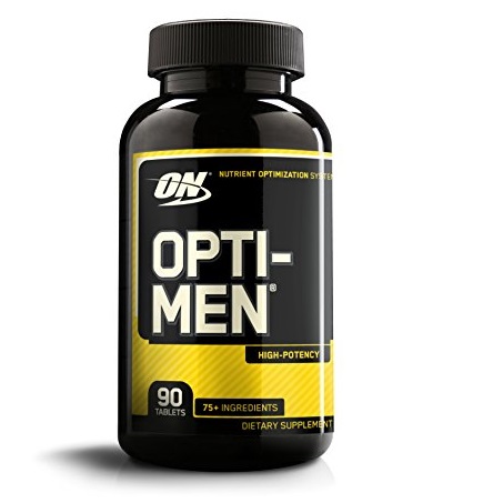 Optimum Nutrition Opti-Men, Mens Daily Multivitamin Supplement with Vitamins C, D, E, B12, 90 count, Only $8.33, free shipping after using SS