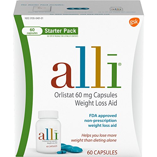 alli Diet Weight Loss Supplement Pills Starter Pack, 60 Count, Only $32.99, free shipping