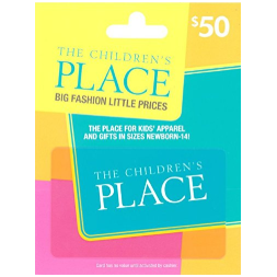 $50.00 The Children's Place Gift Card $40