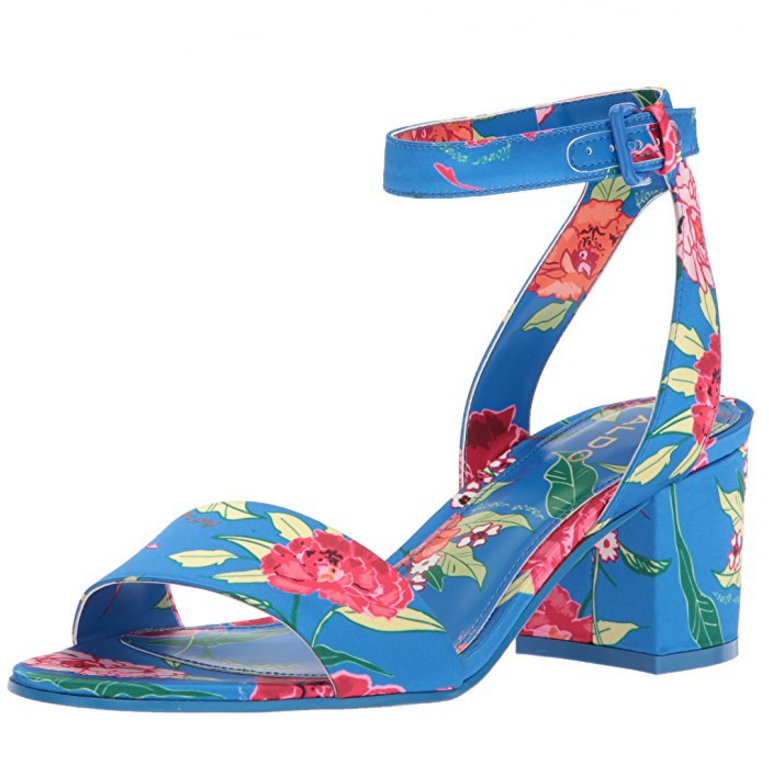 ALDO Women's Lolla Heeled Sandal粗跟凉鞋 $20.53