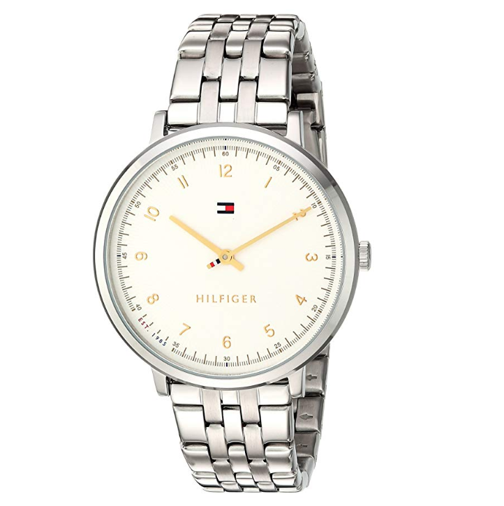 Tommy Hilfiger Women's 'Sport' Quartz Stainless Steel Casual Watch, Color Silver-Toned (Model: 1781762) only $89.54
