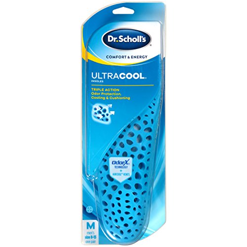 Dr. Scholl’s Comfort and Energy UltraCool Insoles for Men, 1 Pair, Size 8-13, Only $5.34, free shipping after clipping coupon and using SS