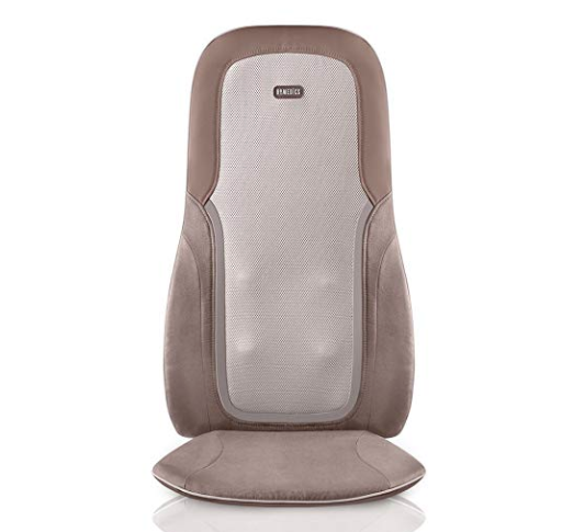 HoMedics, Quad Shiatsu Pro Massage Cushion with Heat, Zone Control (Targeted Spot, Full, Lower & Upper Back), 3 Massage Styles, Remote & Integrated Strapping Systemonly $109.99