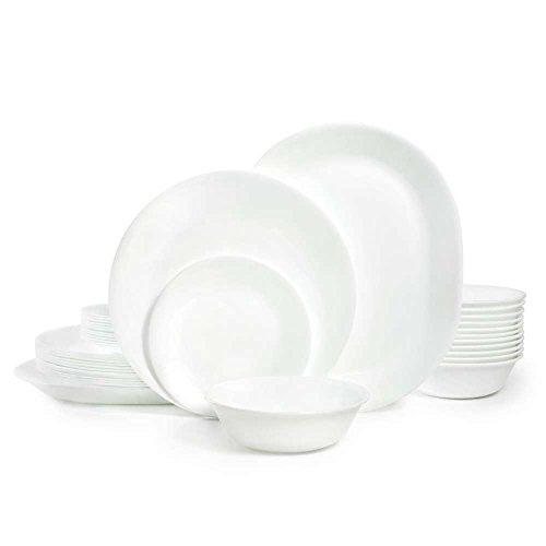 Corelle Winter Frost White Dinnerware Set with Lids (38-Piece, Service for 12), Only $86.99, free shipping