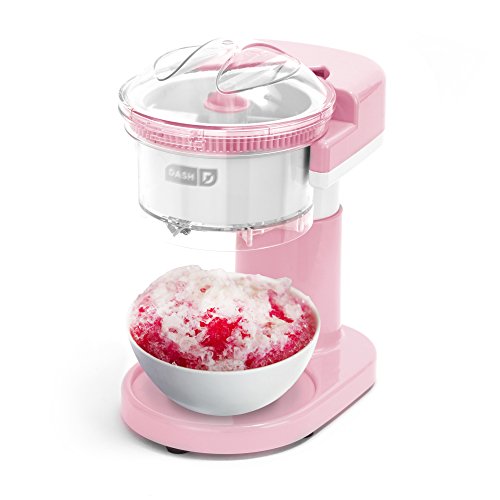 DASH DSIM100GBPK02 Shaved Ice Maker Perfectly Snow Cones in Minutes Regular Sized Cubes, Easy to Use, Pink, Only $20.47