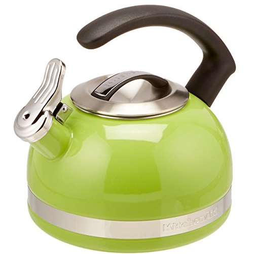 KitchenAid KTEN20CBKL 2.0-Quart Kettle with C Handle and Trim Band - Sunkissed Lime, Only $30.80, free shipping