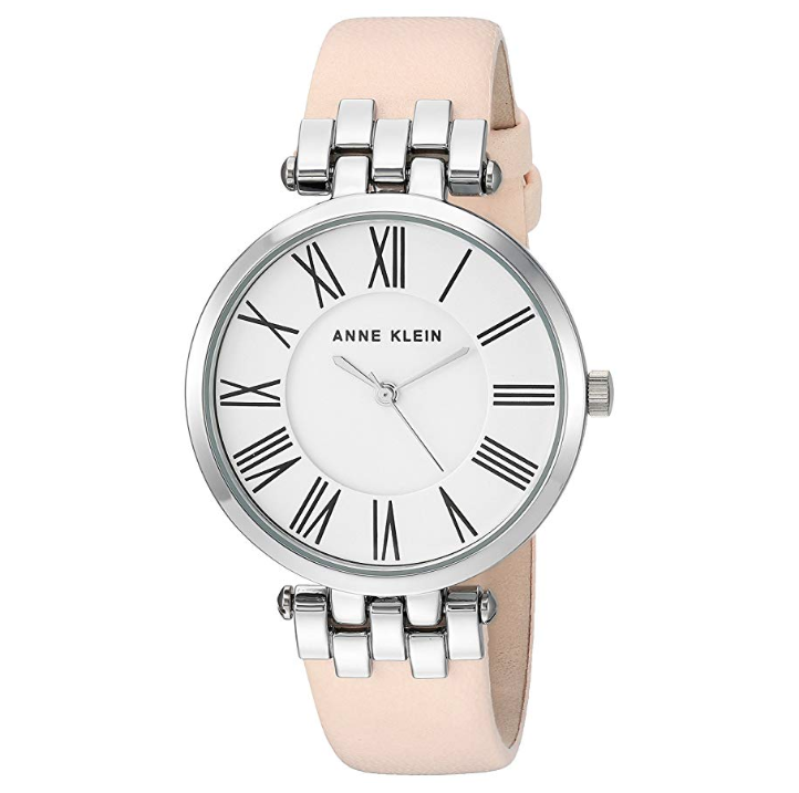优雅时尚！Anne Klein AK-2619SVLP女士手表, 现仅售$29.24, 免运费！